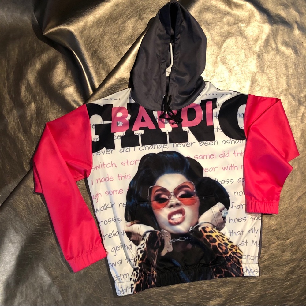 Original custom design Cardi B hoodie